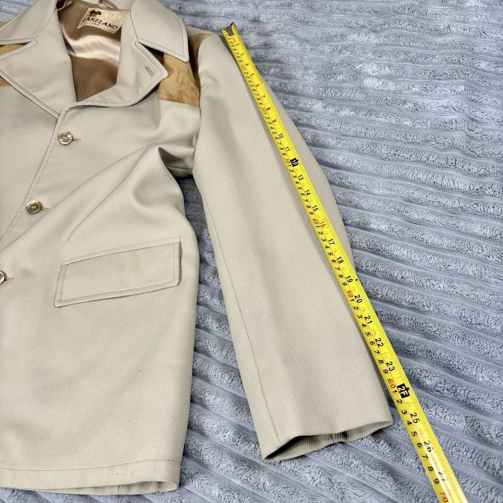 Vintage LAKELAND Men's size 44 Western style with elbow patches‎ jacket, blazer